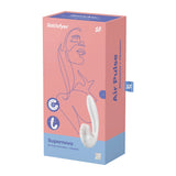 Satisfyer Supernova Insertable Double Emiş Güçlü Vibratör-White