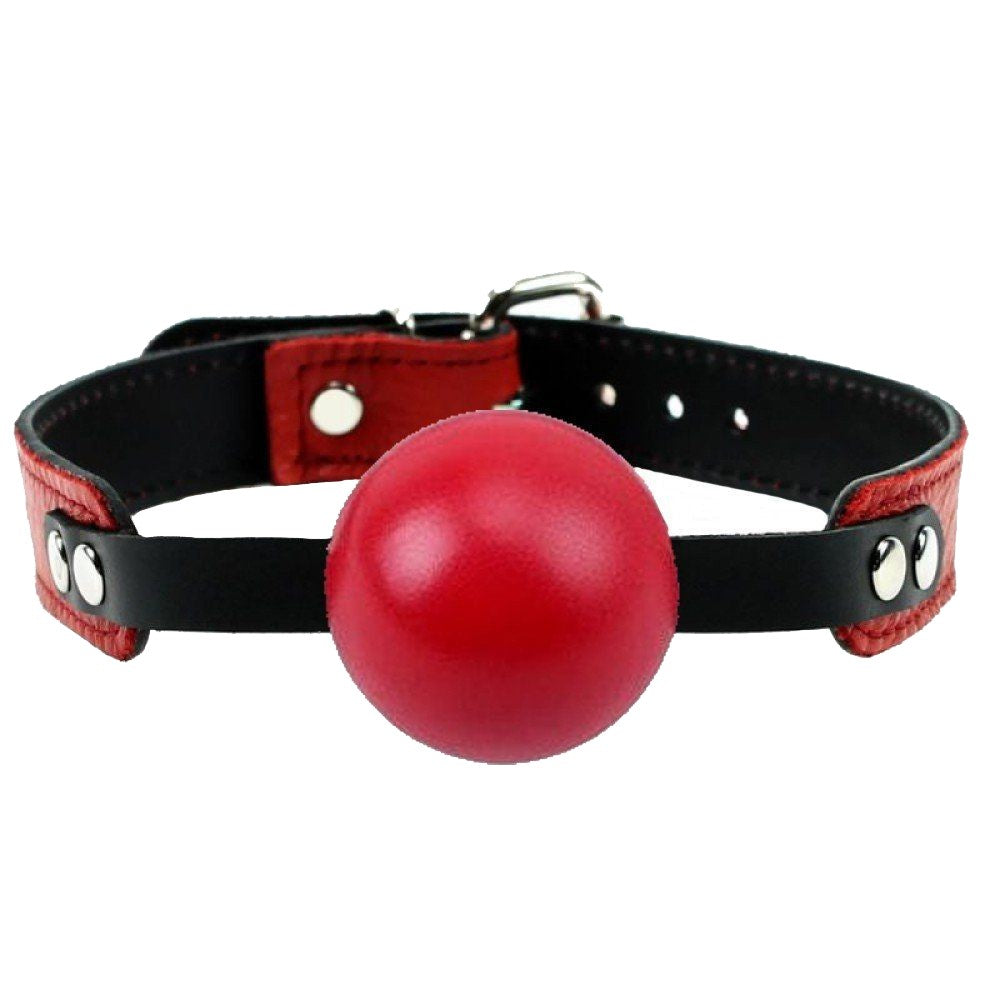 Erox Fetish Game Master Ball Gag Ağız Topu-Kırmızı