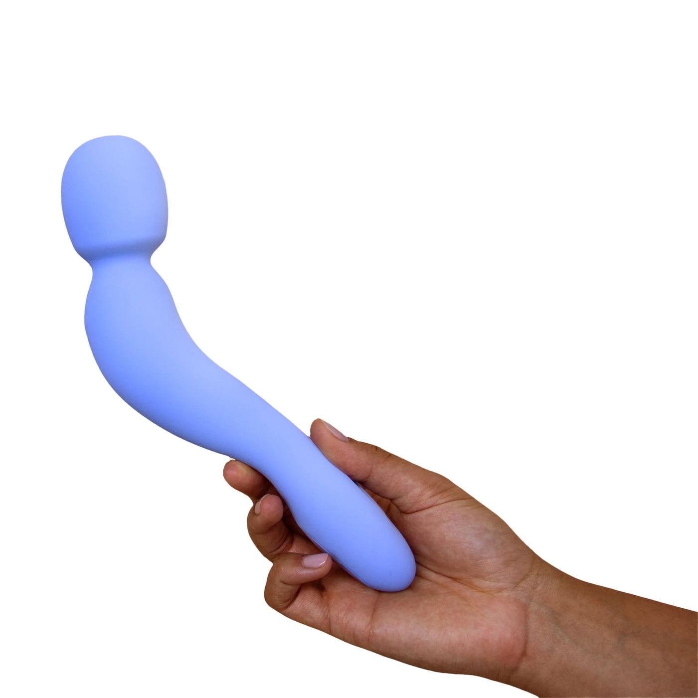 Dame Products Com Wand Massager Blauw Güçlü Masaj Vibratörü