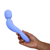 Dame Products Com Wand Massager Blauw Güçlü Masaj Vibratörü