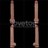 Lovetoy Bendable Cock XXL 37.5 Cm Kıkırdak Doku Realistik Penis LV411301