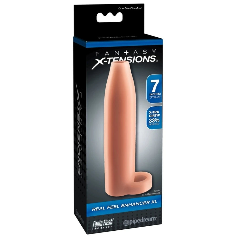Pipedream Fantasy X-Tensions Real Feel Enhancer Xl Amerikan Penis Kılıfı