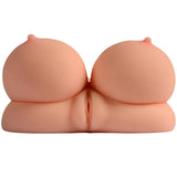 Shequ Elegant Oral ve Vajinal Göğüslü Masturbator