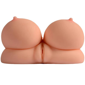 Shequ Elegant Oral ve Vajinal Göğüslü Masturbator