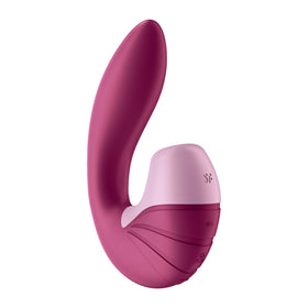 Satisfyer Supernova Insertable Double Emiş Güçlü Vibratör-Bordeaux