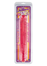 Doc Johnson Crystal Jellies 30 Cm Çift Taraflı Realistik Jel Penis