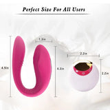 Erox Wearable Emiş Güçlü Giyilebilir Couples Vibratör