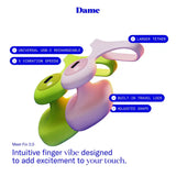 Dame Products Fin 2.0 Finger Vibe Güçlü Parmak Vibratör-Pink