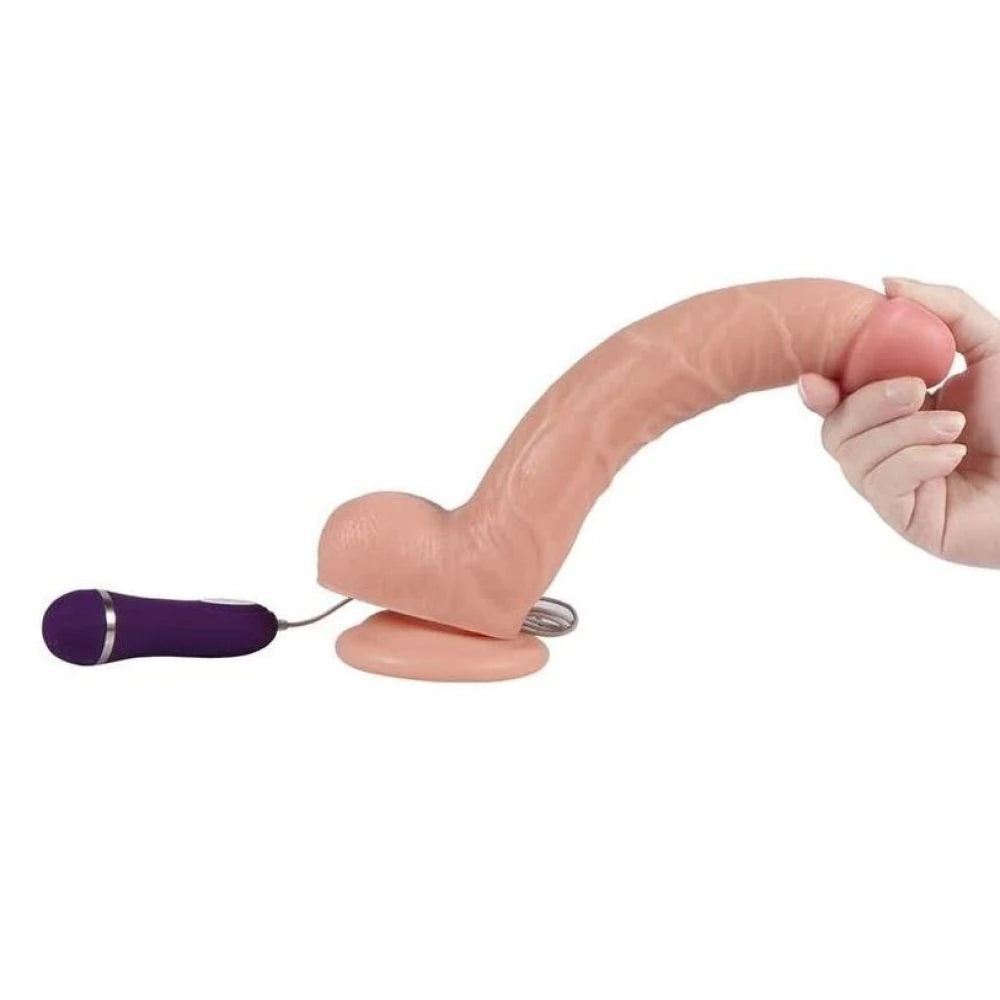 Xise Vibrating Dildo Optimus 28 cm Titreşimli Realistik Penis XS-WBC10028-V