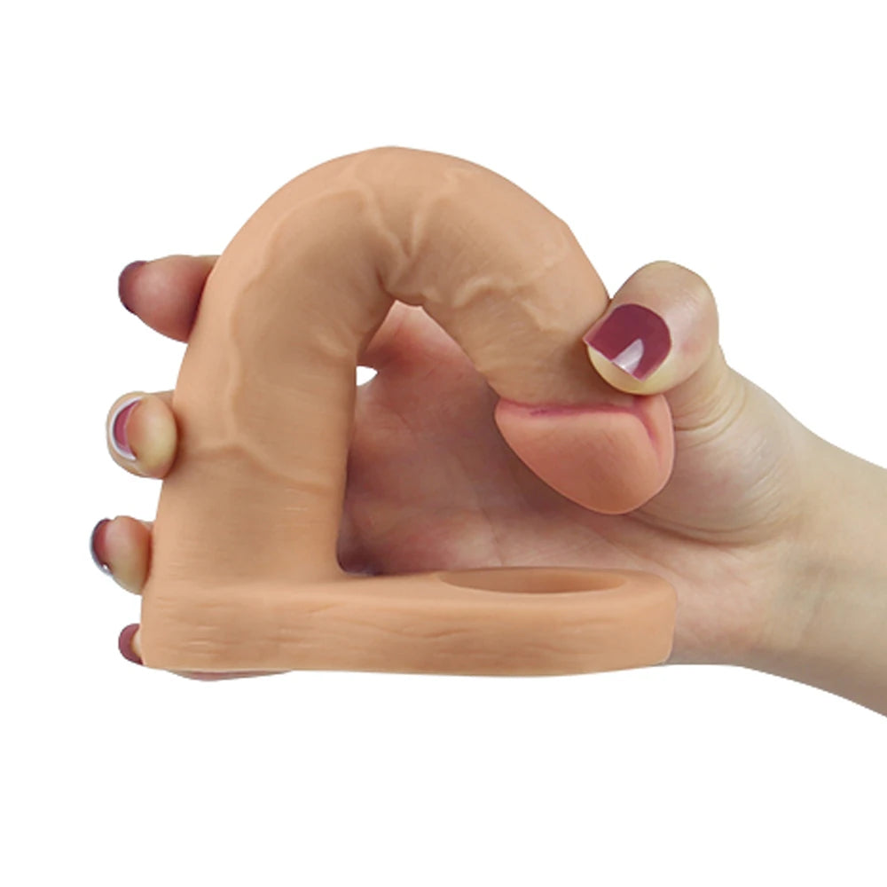 Lovetoy The Ultra Soft Double 15.8 cm Realistik Anal Penis LV1122