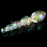 Lovetoy Glow İn The Dark Twilight Gleam Glass Dildo Tantalizing Orbs Cam Dildo