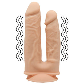 Silexd Double Penetration Titreşimli Çift Başlı Realistik Penis