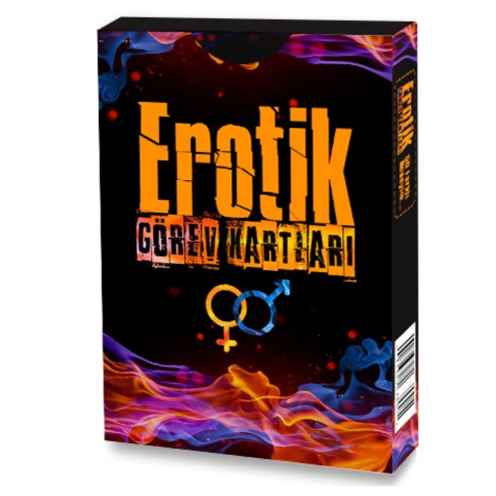 Erox Erotica Game 50 Erotik Görev Oyun Kartları