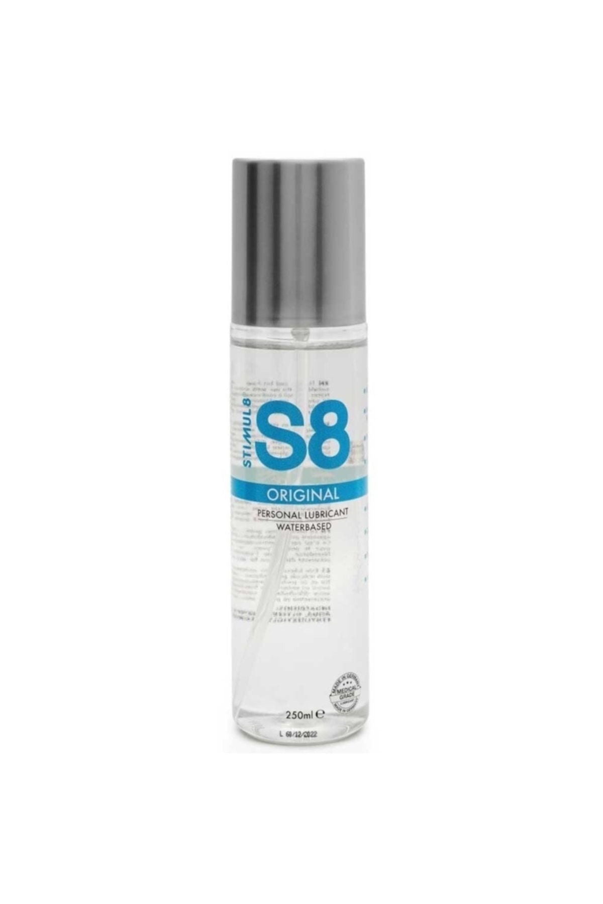 S8 Waterbased Lube 250ml Doğal Kayganlaştırıcı