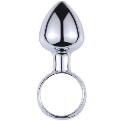 Erox Finger Medium Metal Anal Plug