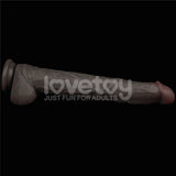 Lovetoy Bendable Cock XXL 37.5 Cm Kıkırdak Doku Realistik Penis LV411311