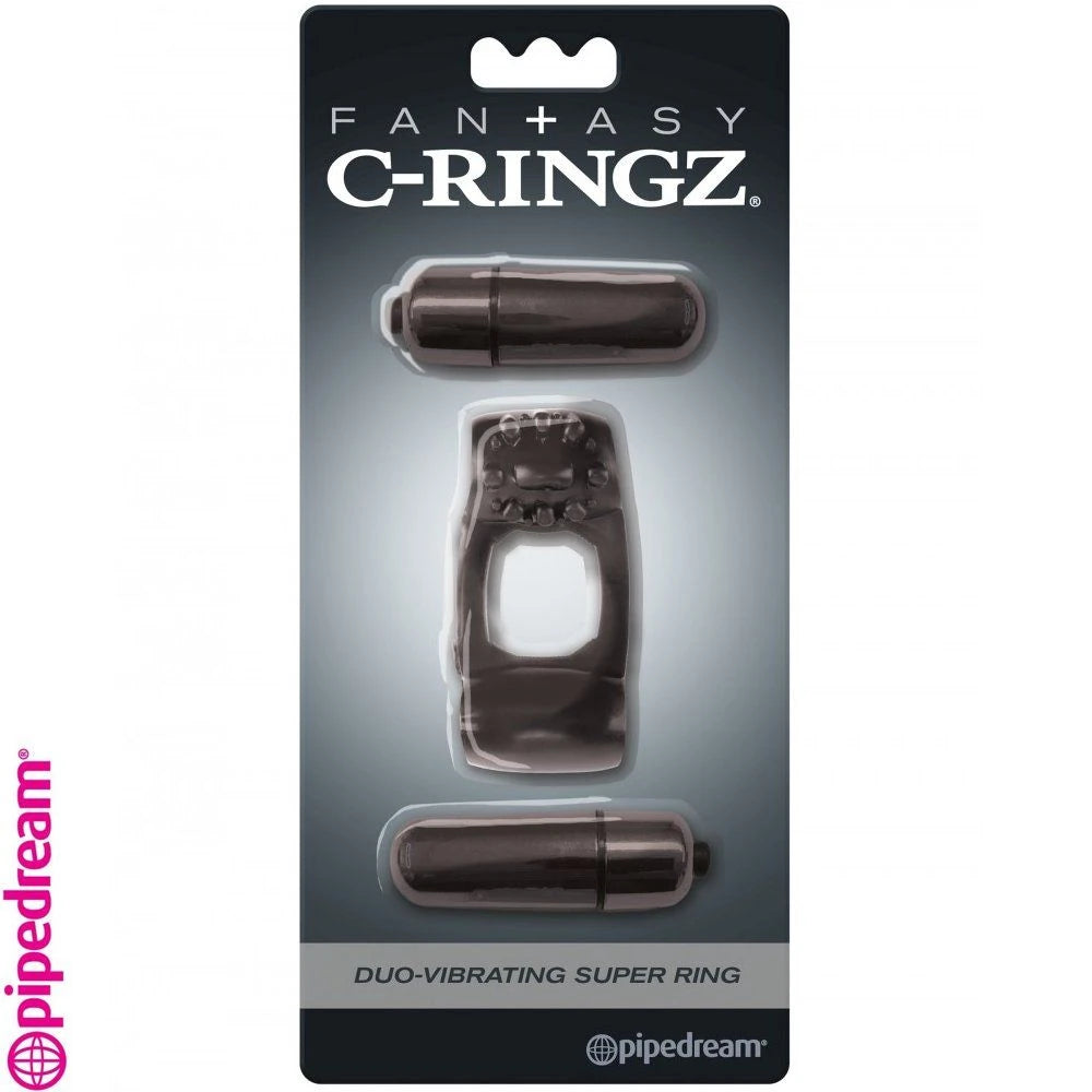 Pipedream Fantasy C-Ringz Duo Vibrating Süper Titreşimli Cock Ring