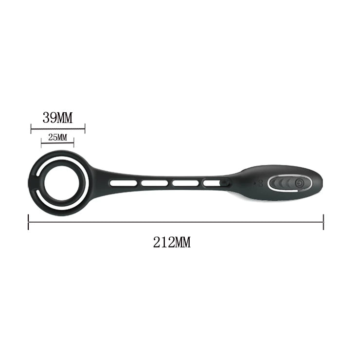 Pretty Love Vibration Penis Sleeve III Halkalı Prostat Massager Cockring