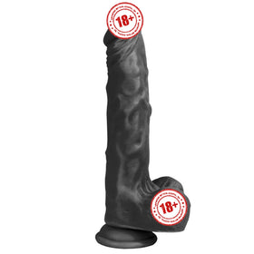 Xise Dildo Series Victory Hero 24 cm Realistik Penis XS-WBC10005-Black