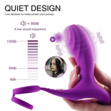 Shequ Mesue Couple Halkalı Prostat Masaj Vibratör