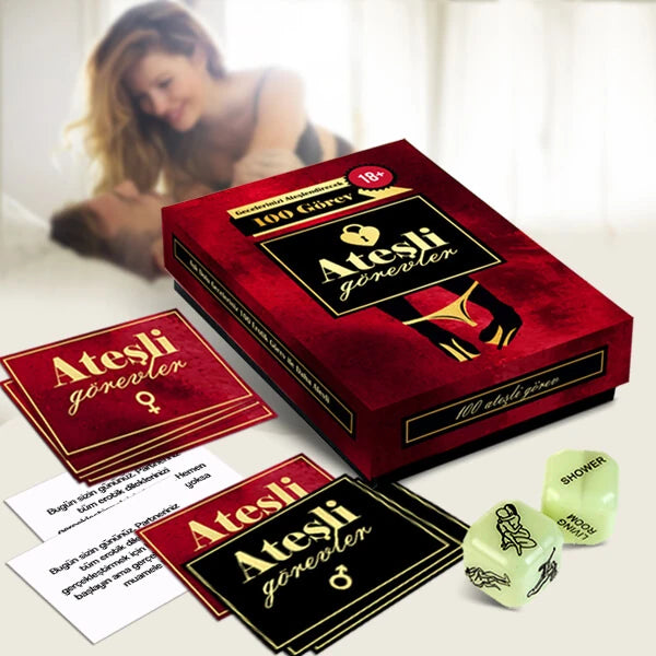 Erox Erotica Game Ateşli Görevler Oyun Kartı