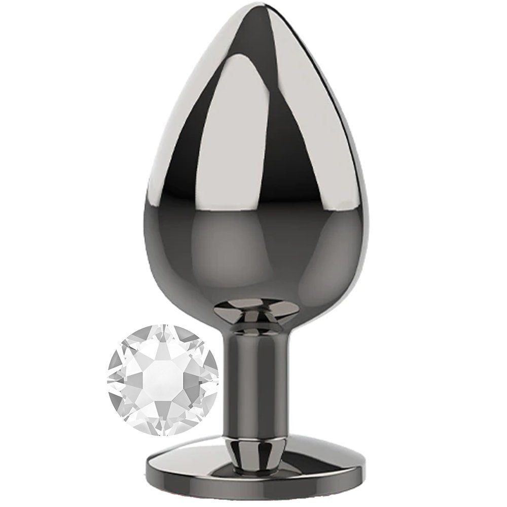 Erox White Jewellery Small Lüks Çelik Anal Plug