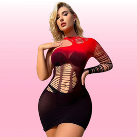 Erox She Yuwo Fantasy Wear Gecelik Vücut Çorabı