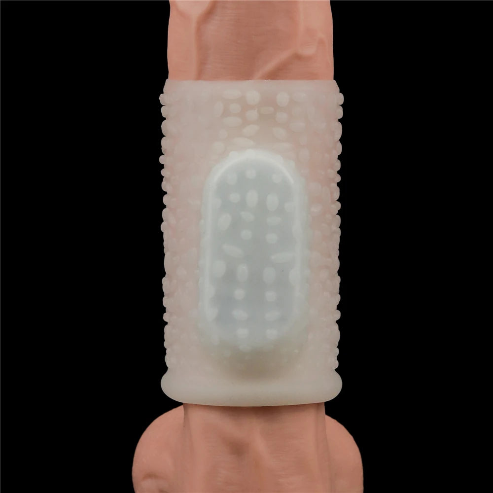 Lovetoy Drip Knights Ring Titreşimli Yarım Penis Kılıfı