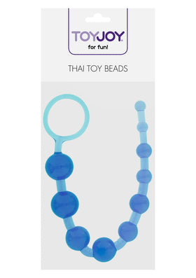 Toy Joy Thai Boncuklu Kademeli Artan Mavi Renk Anal Zevk Topları