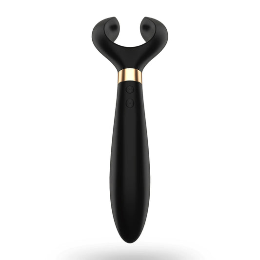 Satisfyer Endless Fun Çiftlere Özel Vibratör ve Penis Halkası-Black