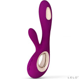 Lelo Soraya Wave Deep Rose Hareketli Rabbit Vibratör