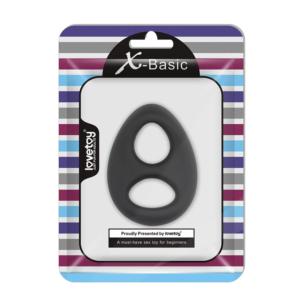 Lovetoy Ultra Soft Platinum Silicone Destekli Penis Halkası LV1456