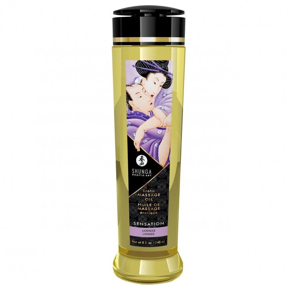 Shunga Massage Oil Lavanta Aromalı Masaj Yağı 240 Ml.