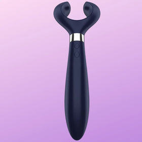 Satisfyer Endless Fun Çiftlere Özel Vibratör ve Penis Halkası-Blue