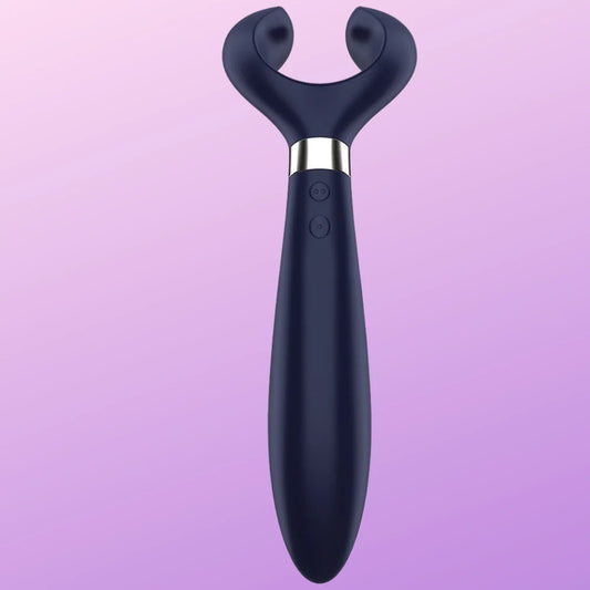 Satisfyer Endless Fun Çiftlere Özel Vibratör ve Penis Halkası-Blue