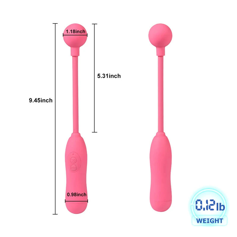Shequ 360 Derece Dönebilen G-Spot Uyarıcılı 10 Modlu Vibratör
