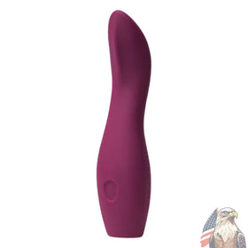 Dame Products Dame Versatile Vibe For Play Şarjlı G-Spot Vibratör-Bordeaux