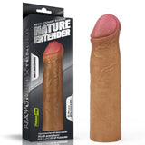 Lovetoy Nature Extender Flexible 5 cm Uzatmalı Realistik Penis Kılıfı