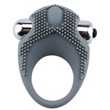 Erox The Cockring Klitoral Titreşimli Penis Halkası-Gray