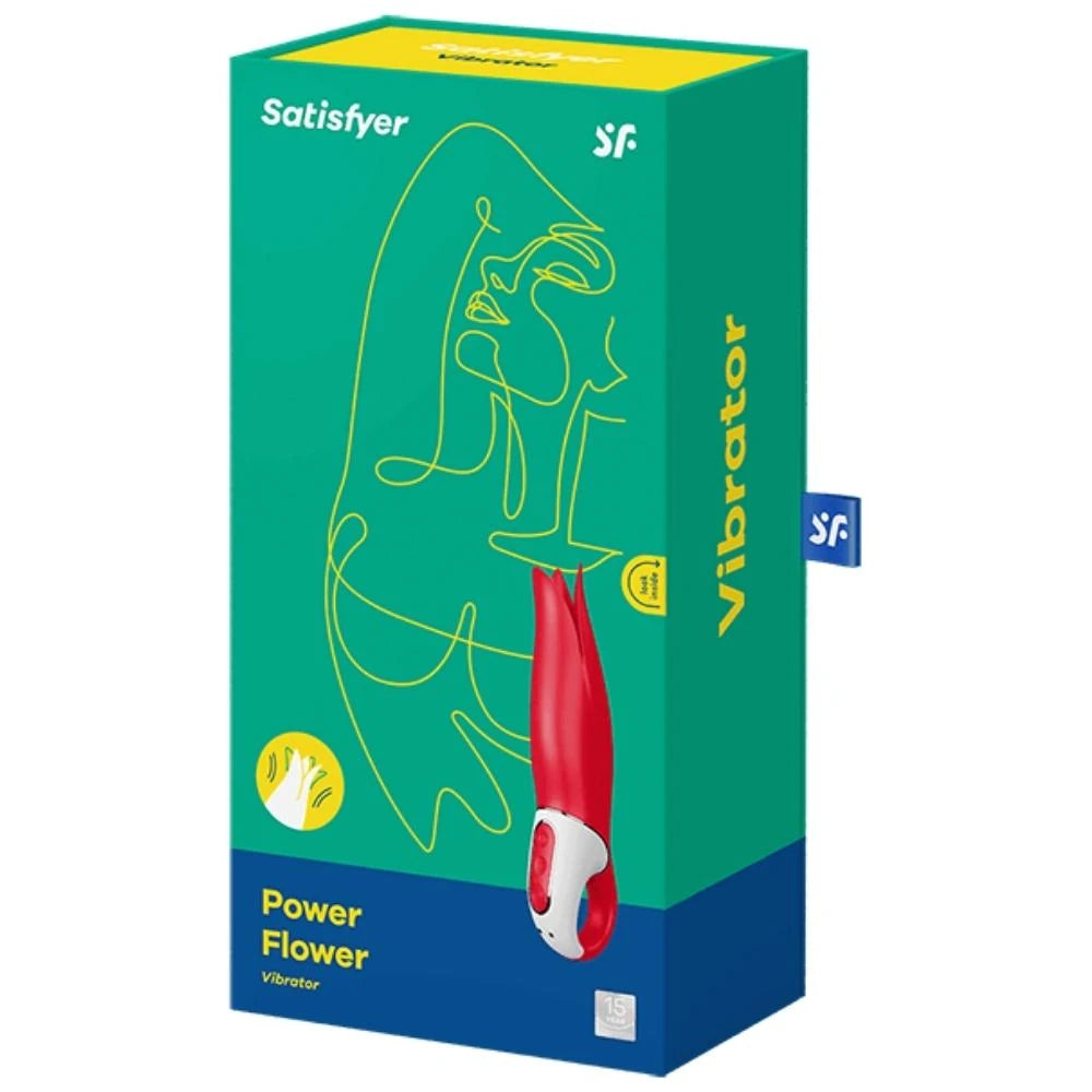 Satisfyer Power Flower 12 Mod Şarjlı Yaprak Vibratör