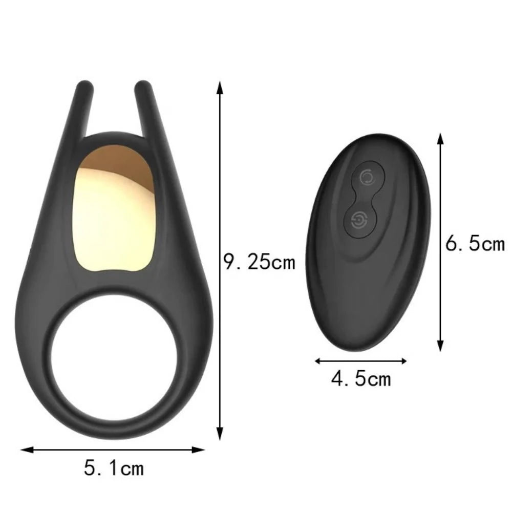Erox The Cock Ring Winyi Lucas II Klitoris Uyarıcı Uzaktan Kumandalı Penis Halkası