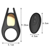 Erox The Cock Ring Winyi Lucas II Klitoris Uyarıcı Uzaktan Kumandalı Penis Halkası
