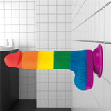 Lovetoy Prider Dildo 19.5 cm Renkli Soft Doku Realistik Penis LV410026