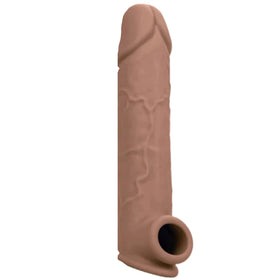 Calexotics Life-Like Extension 5 Cm Uzatmalı Et Dokulu Realistik Penis Kılıfı-Brown