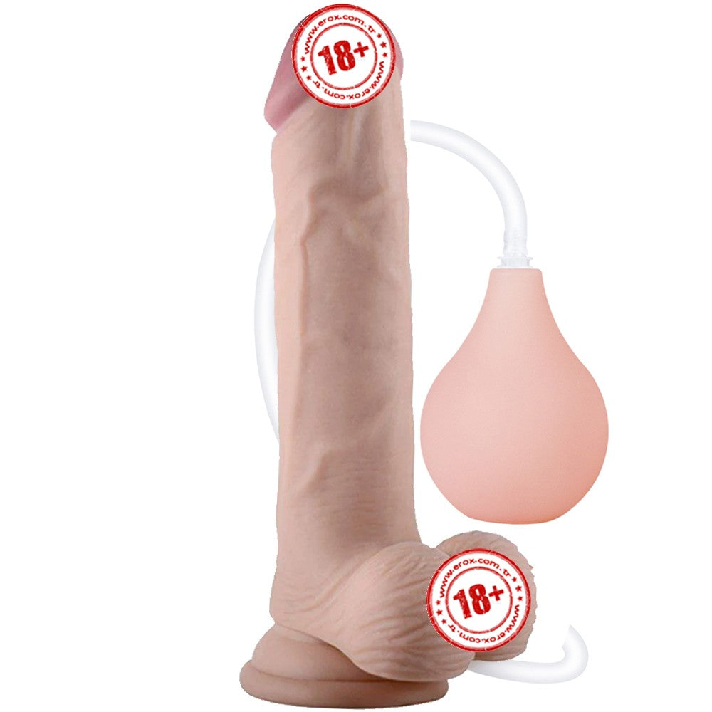 Lovetoy Soft Ejaculation Cock Dildo 20 Cm Boşalabilir Realistik Penis LV316002