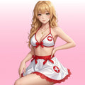 Erox She Fantasy Wear Mini Balerin Hemşire Kostüm