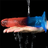 Lovetoy Dazzle Studs 17.5 cm Jel Doku Flexible Realistik Penis