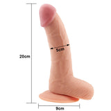 Lovetoy The Ultra Soft Dude Dildo 20 cm Realistik Penis LV1085