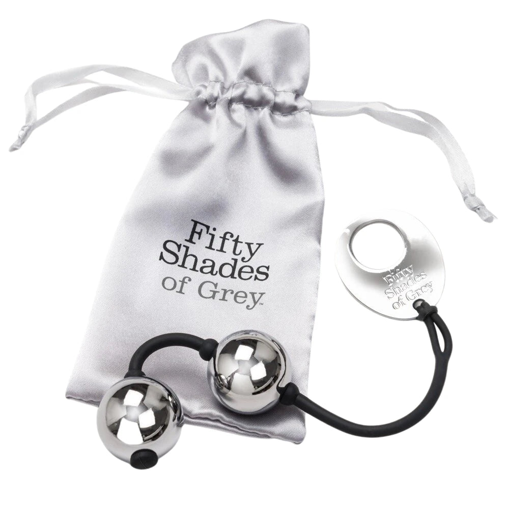 Fifty Shades of Grey Inner Goddess Silver Pleasure Balls Aşk Topu
