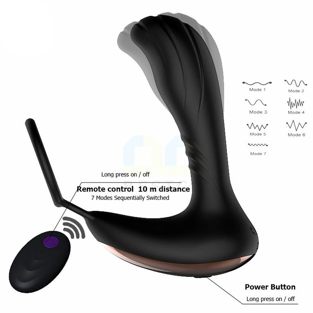 Erox Anal Stimulation Uzaktan Kumandalı Prostat Masaj Vibratör